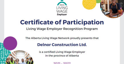 Delnor Recognized As a Certified Living Wage Employer!