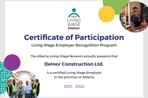 Delnor Recognized As a Certified Living Wage Employer!